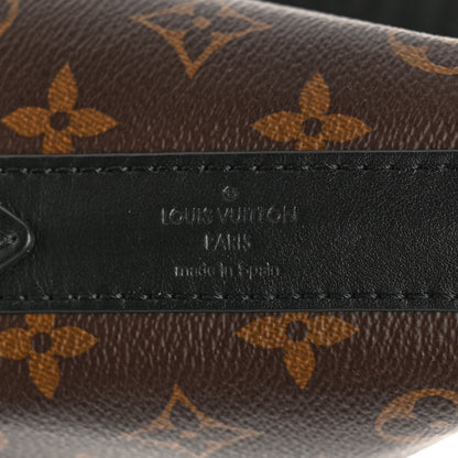 Louis Vuitton Monogram Macassar Weekend Tote GM 6 of 9