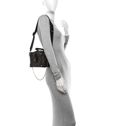 Louis Vuitton Monogram Petite Malle Souple Black 2 of 9