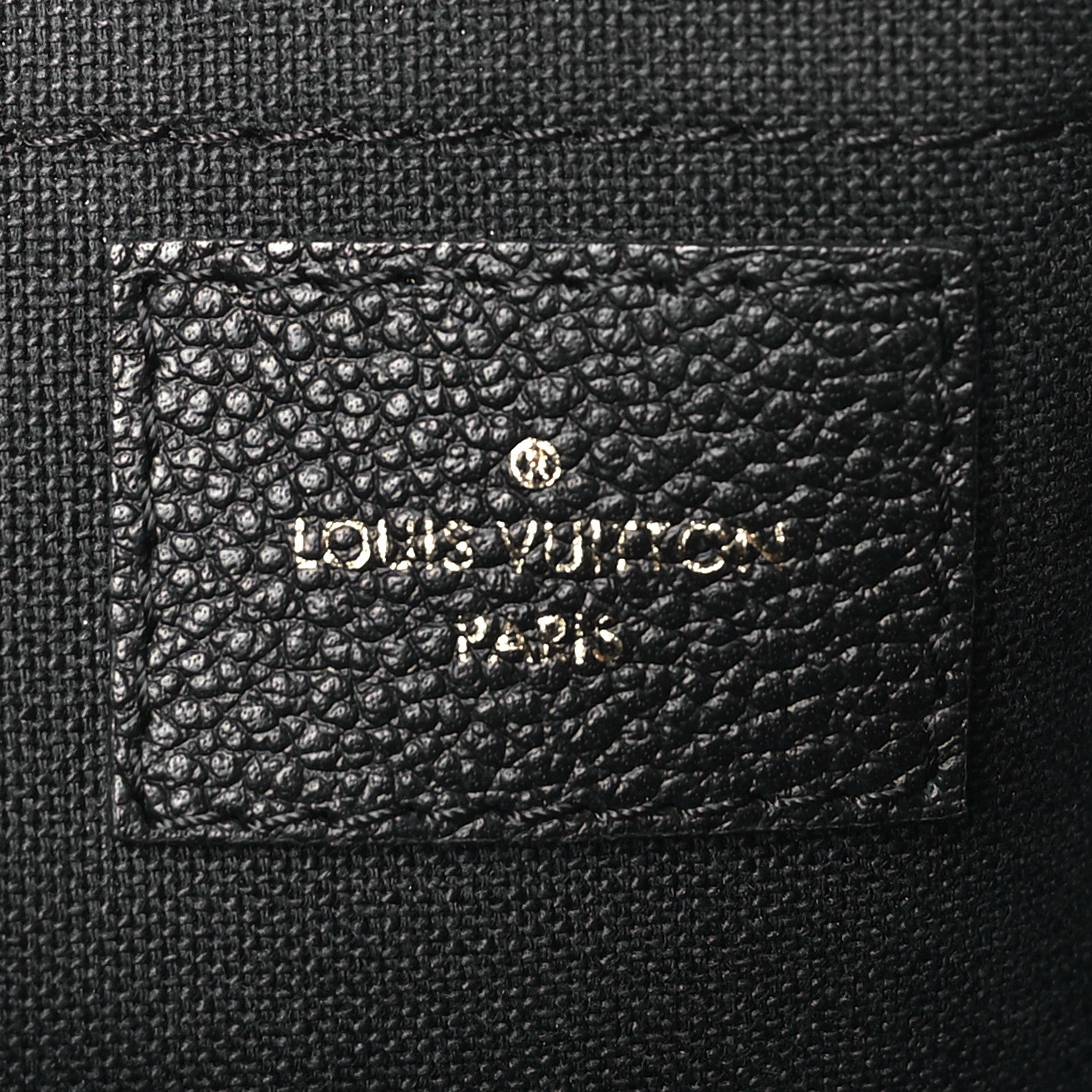 Louis Vuitton Monogram Pallas Clutch Black 5 of 8