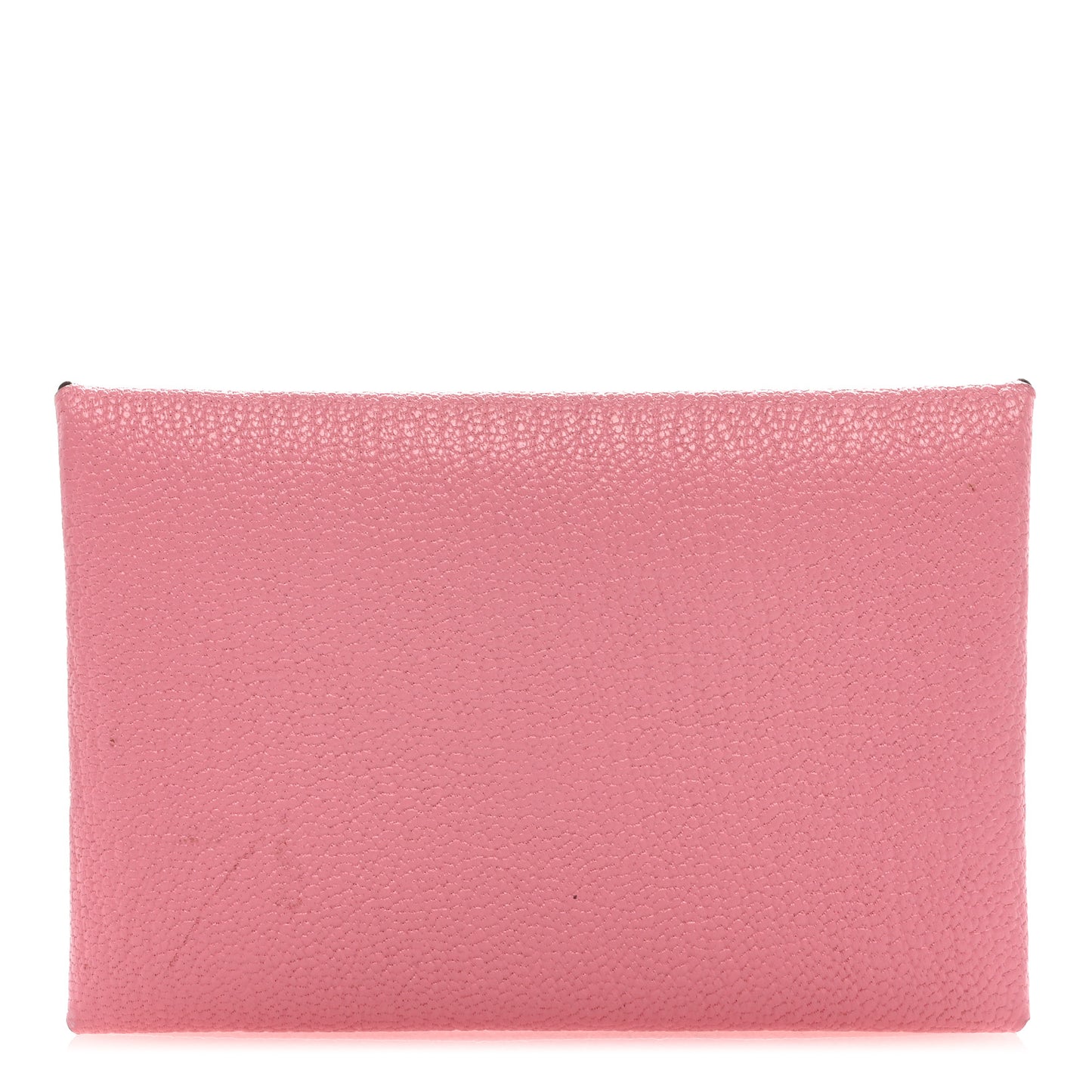 Chevre Chandra Verso Calvi Card Case Rose Confetti Brique
