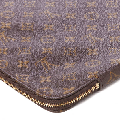 Louis Vuitton Monogram Poche Documents Portfolio Case 39 5 of 7