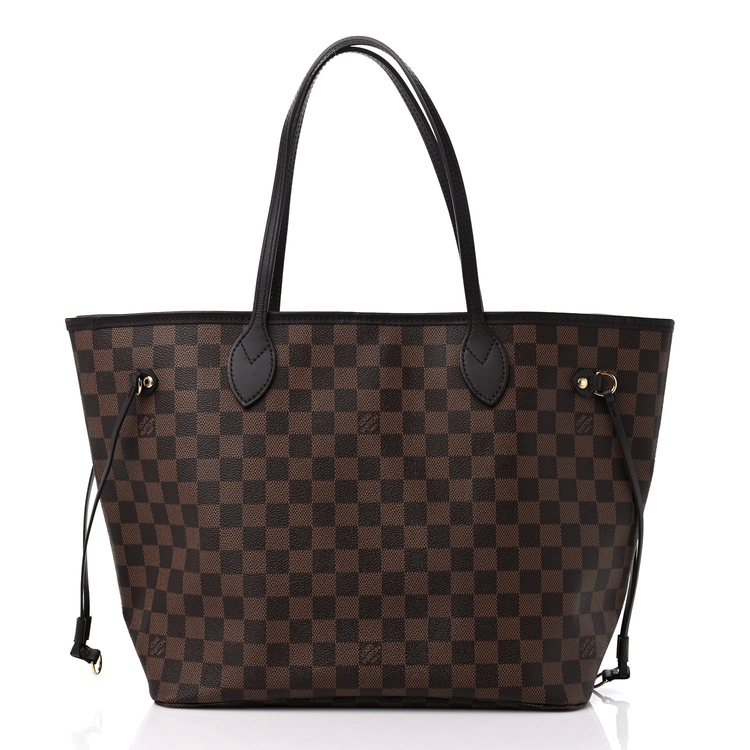 Louis Vuitton Damier Ebene Neo Neverfull MM Rose Ballerine 3 of 14