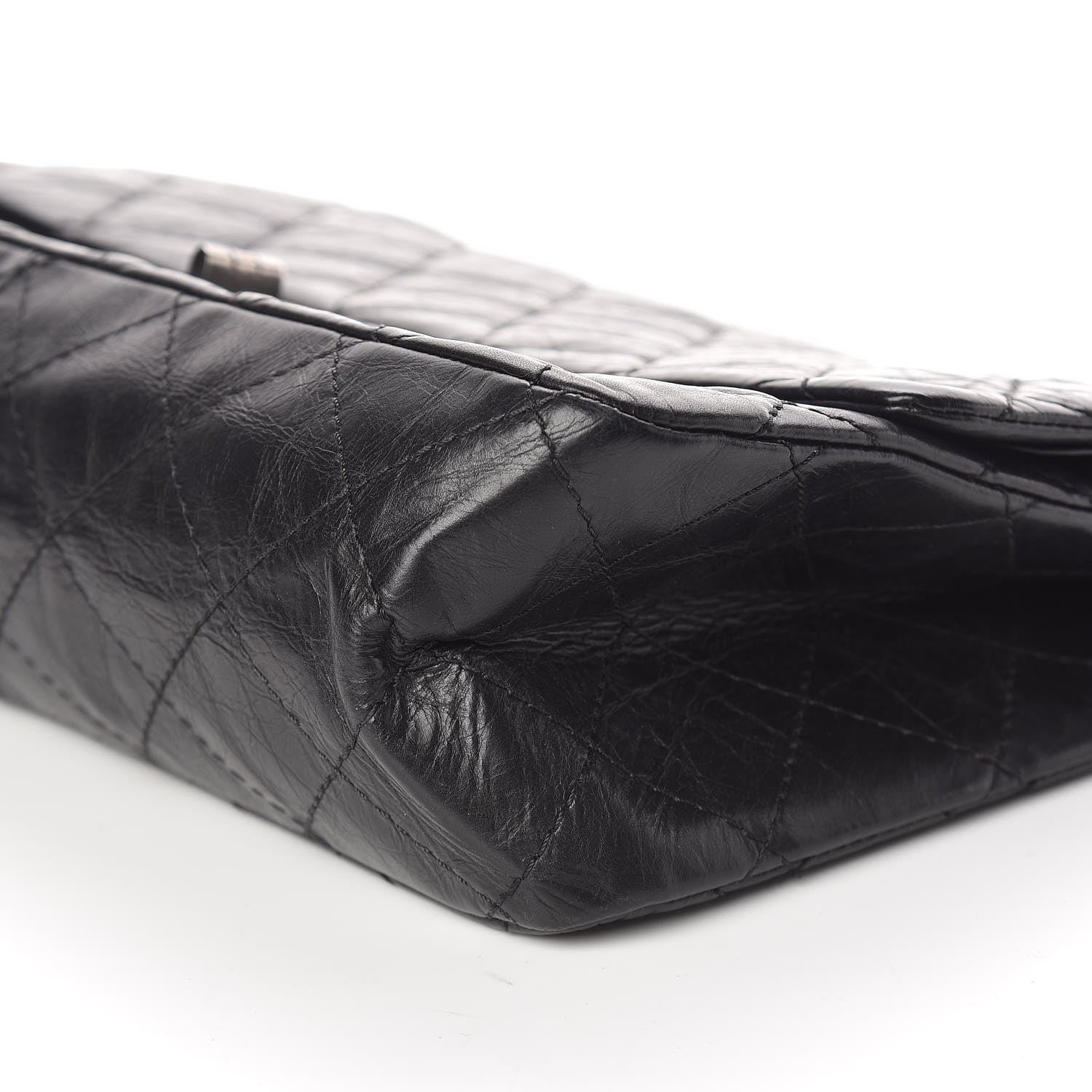 Chanel Aged Calfskin Quilted 2.55 Reissue 227 Flap Black 9 of 9