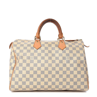 Louis Vuitton Damier Azur Speedy 35 1 of 18