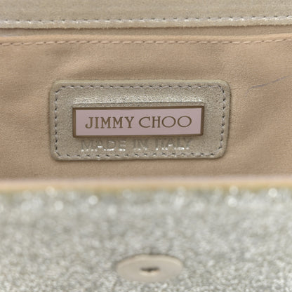 Jimmy Choo Acrylic Glitter Micro Candy Clutch Silver 6 of 11