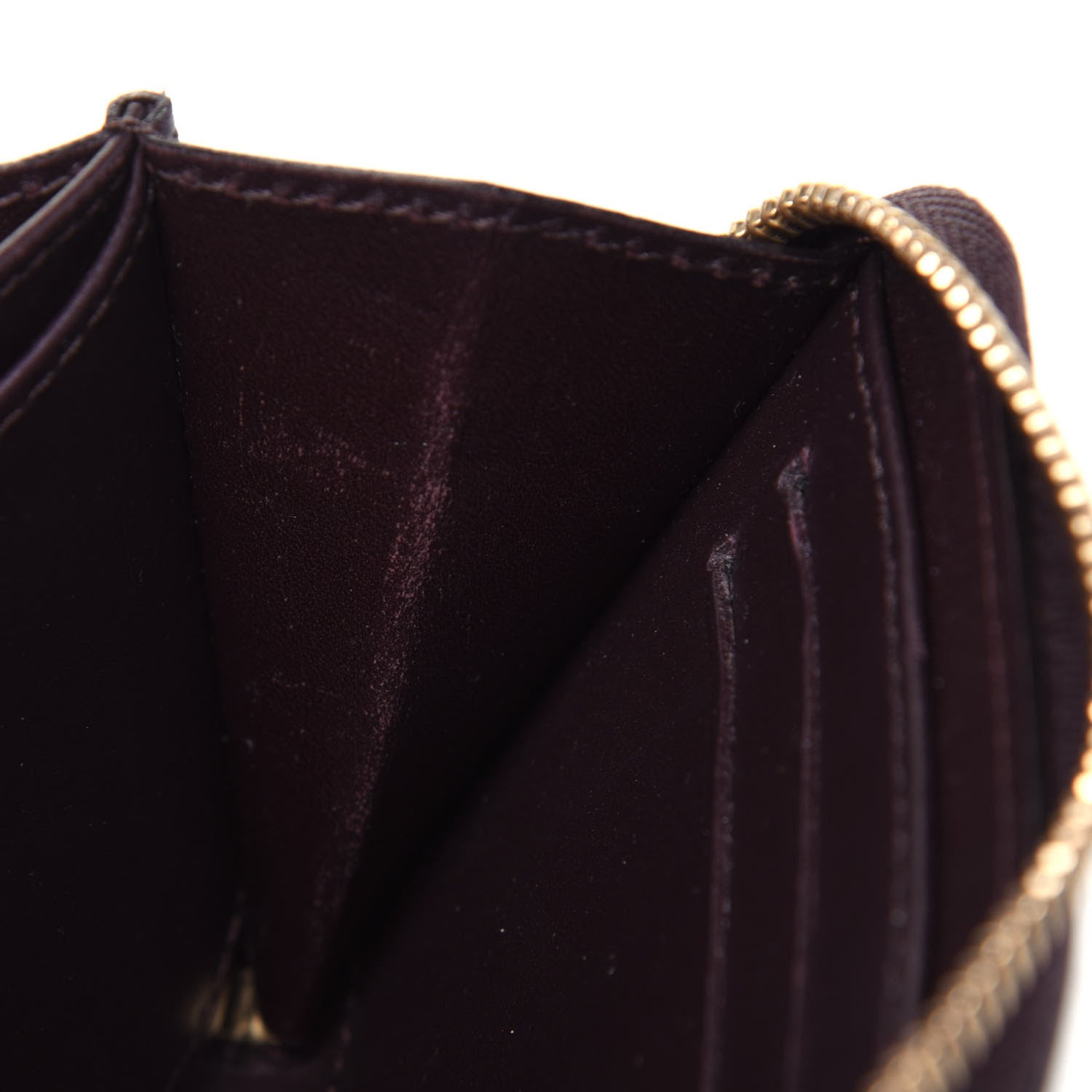 Louis Vuitton Vernis Zippy Coin Purse Wallet Amarante 11 of 17
