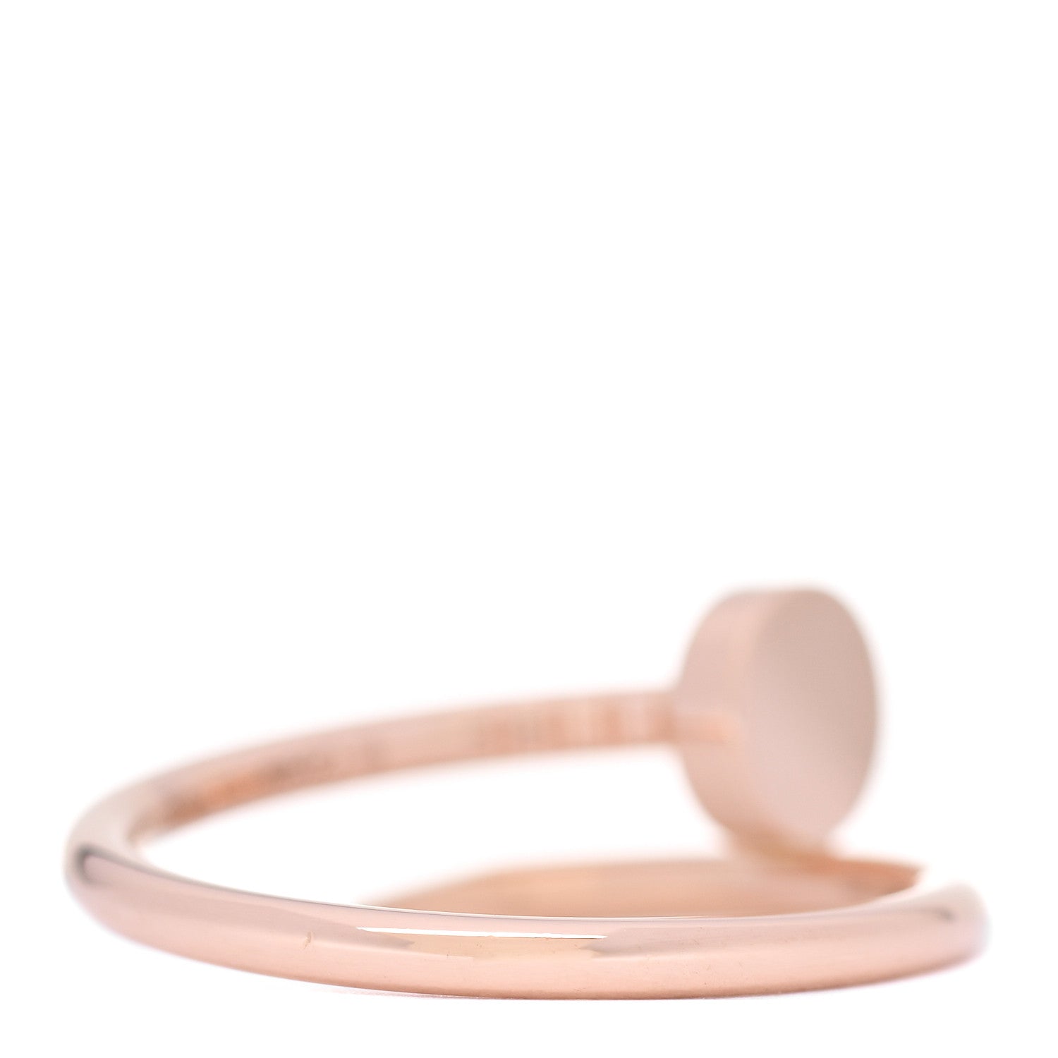 Cartier 18K Pink Gold Small Juste Un Clou Ring 50 5.25 3 of 4