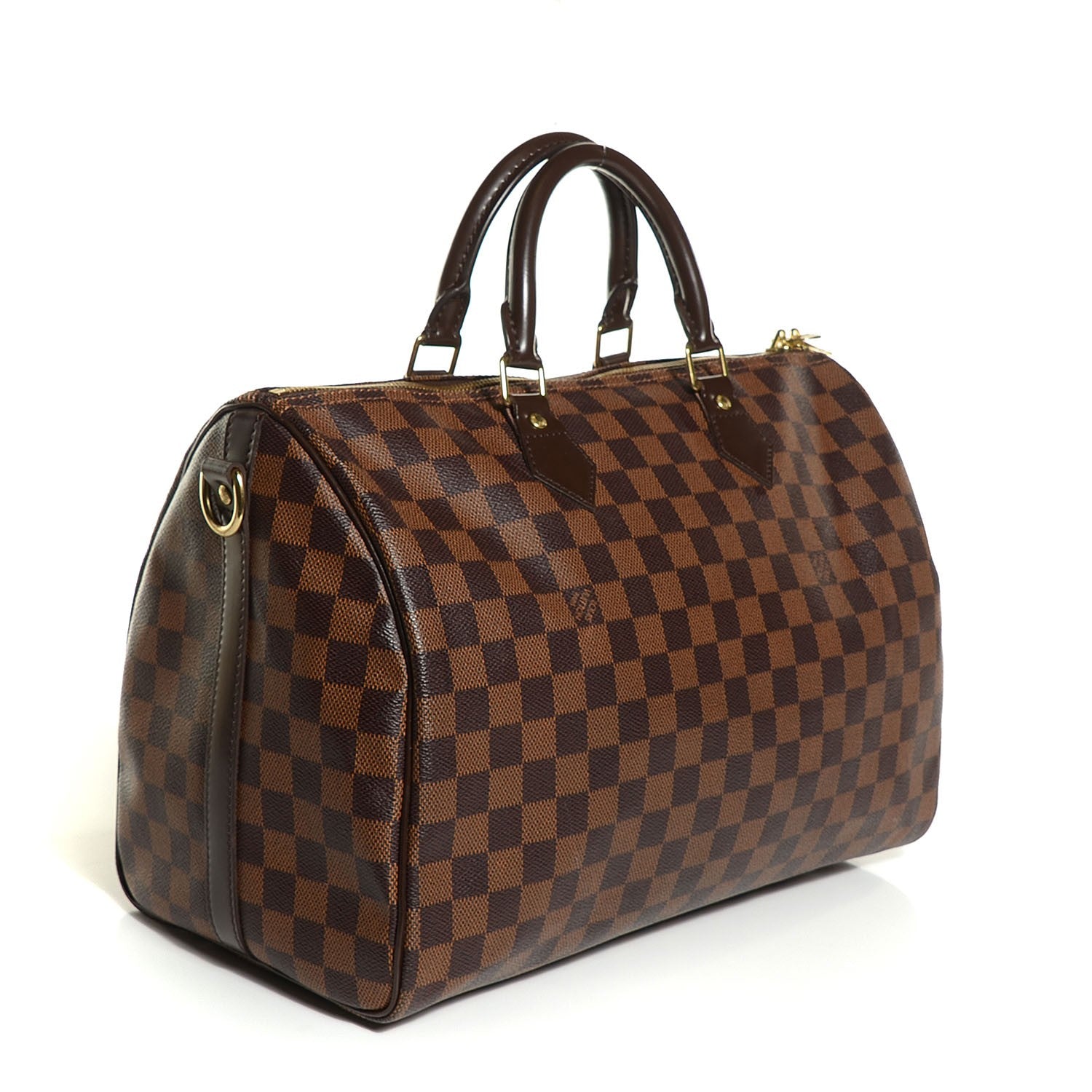 Louis Vuitton Damier Ebene Speedy Bandouliere 35 3 of 9