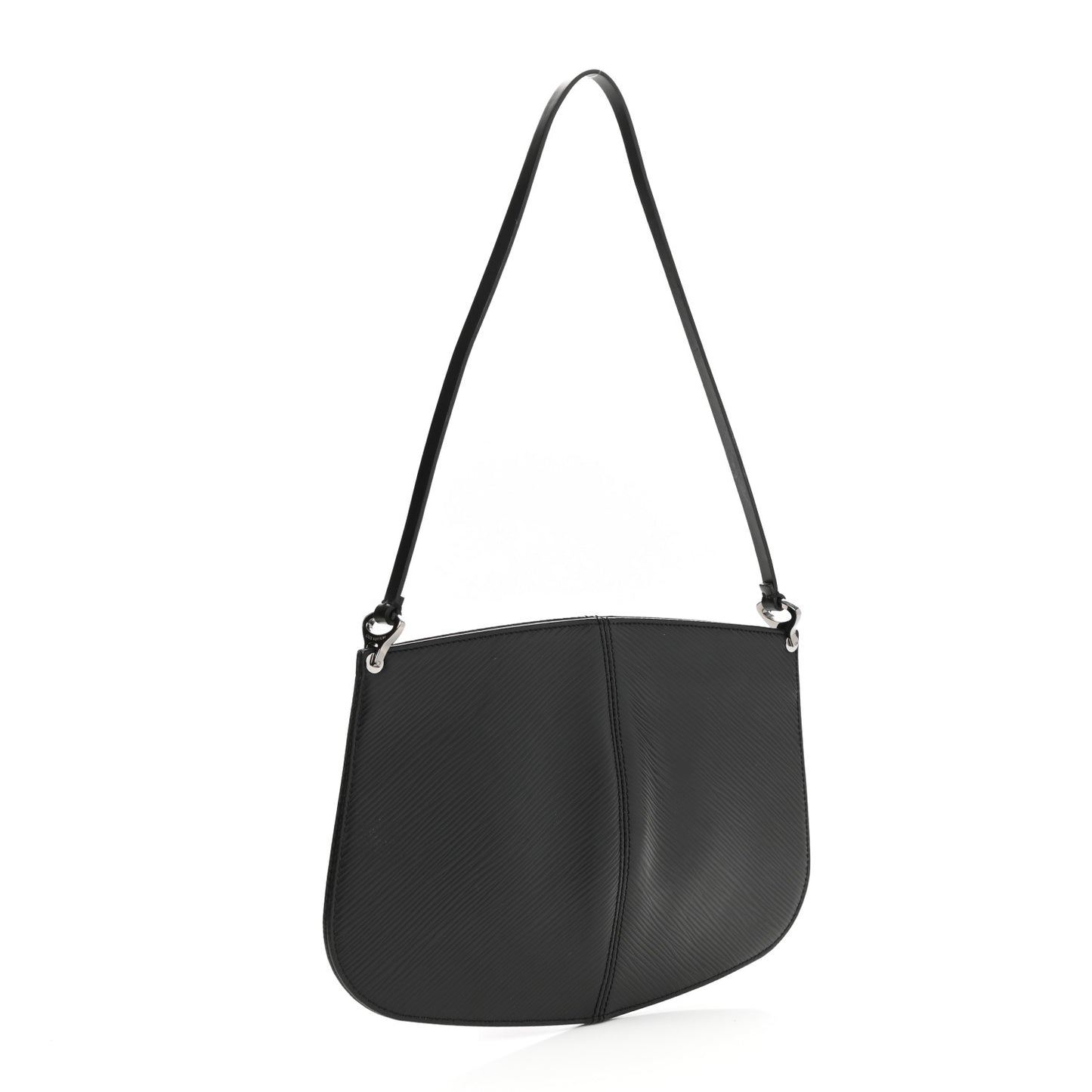 Epi Demi Lune Pochette Black