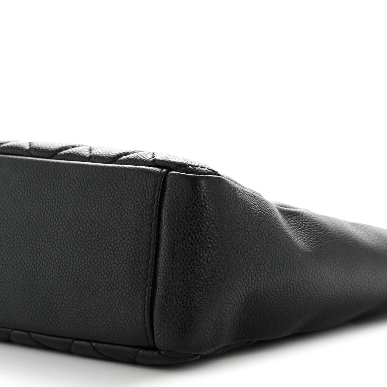 Chanel Caviar Quilted Petit Shopping Tote PST Black 10 of 15