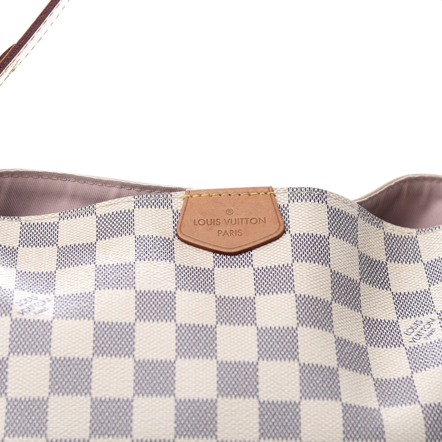 Damier Azur Graceful PM Rose Ballerine