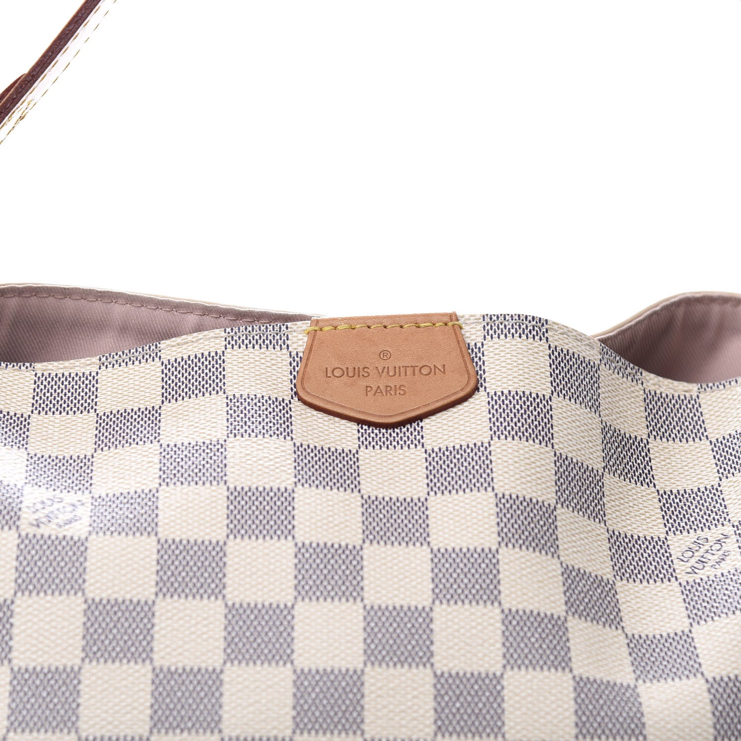 Louis Vuitton Damier Azur Graceful PM Rose Ballerine 10 of 10