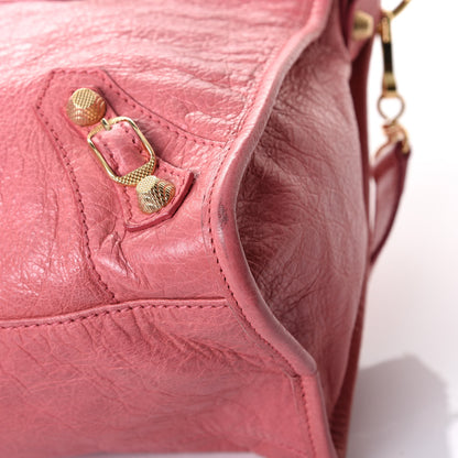 Balenciaga Agneau Giant 12 Gold Hardware City Rose Bombon Raspberry 7 of 13