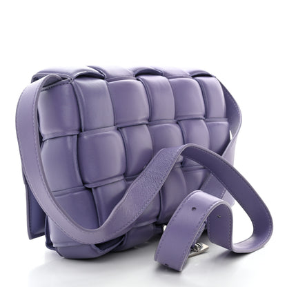 Bottega Veneta Nappa Maxi Intreccio Padded Cassette Crossbody Bag Lavender 3 of 10