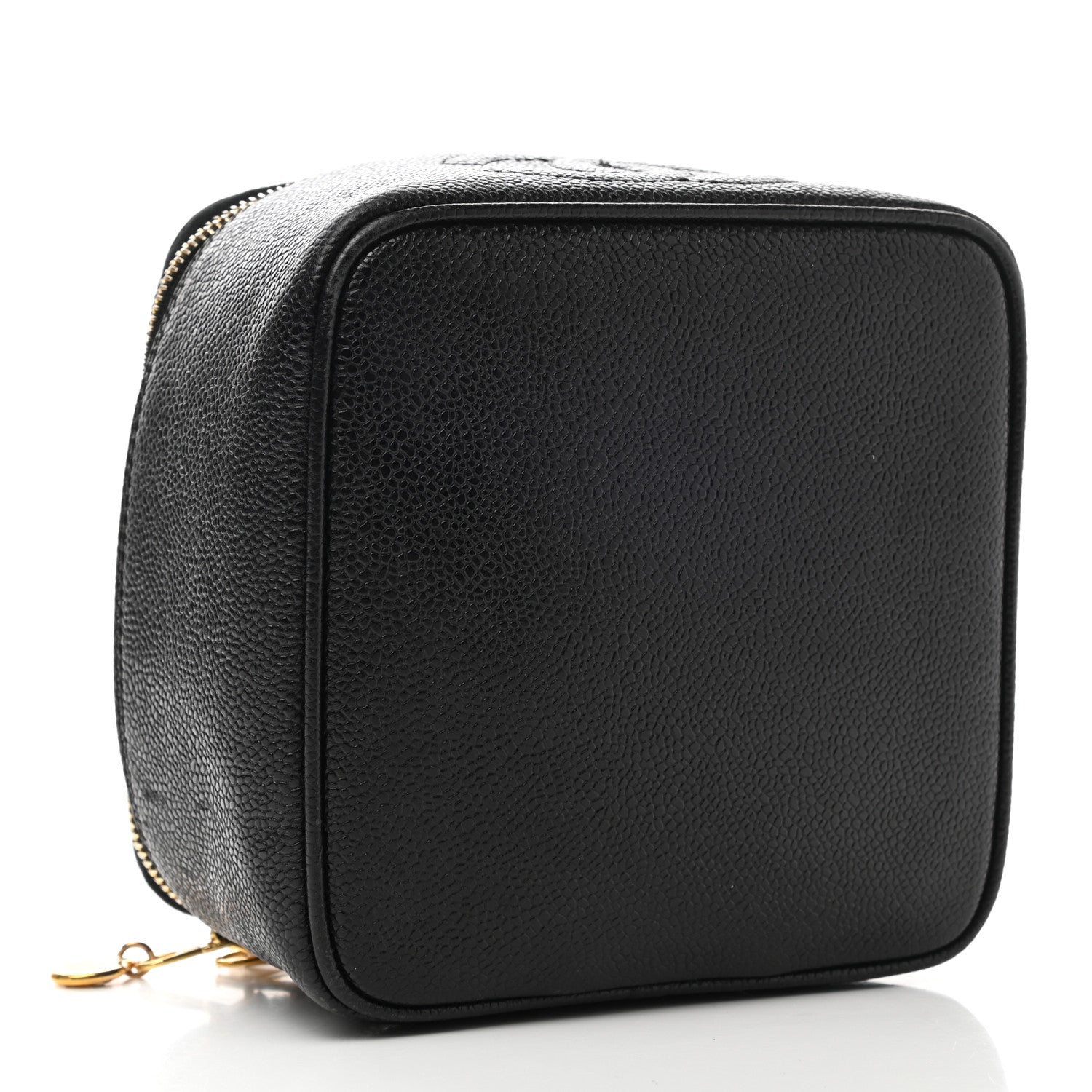 Chanel Caviar Vanity Cosmetic Case Black 4 of 8
