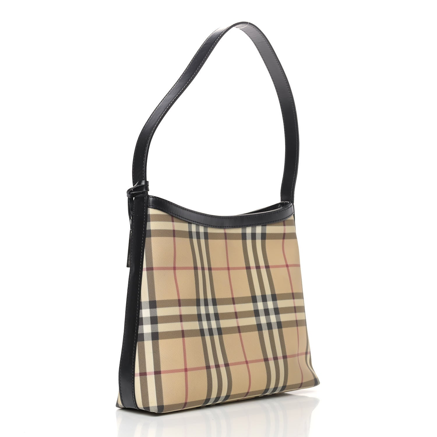 Burberry Vintage Check Shoulder Bag Black 3 of 10