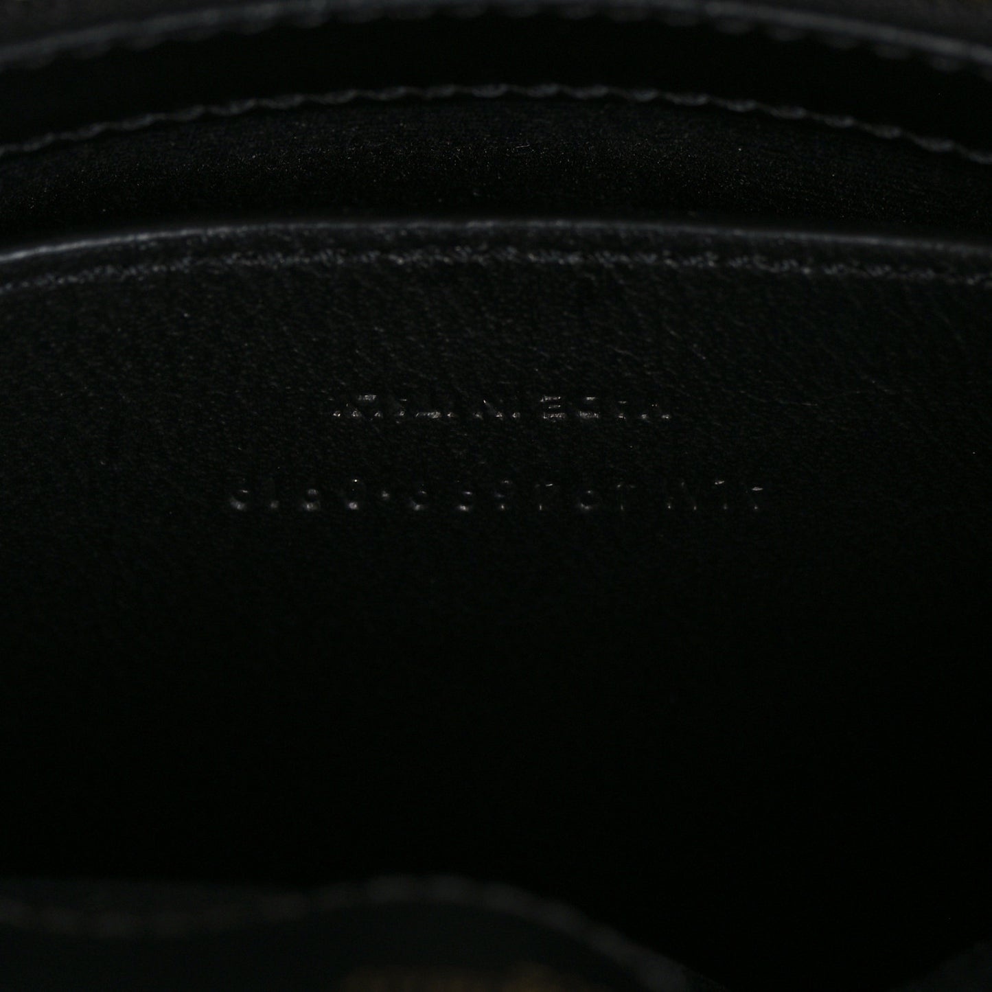 Calfskin Y Quilted Monogram Small Loulou Chain Satchel Black