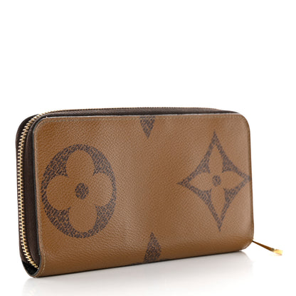 Louis Vuitton Reverse Monogram Giant Zippy Wallet 3 of 13