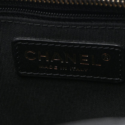 Chanel Calfskin Quilted CC Medium Vanity Case Black 9 of 23