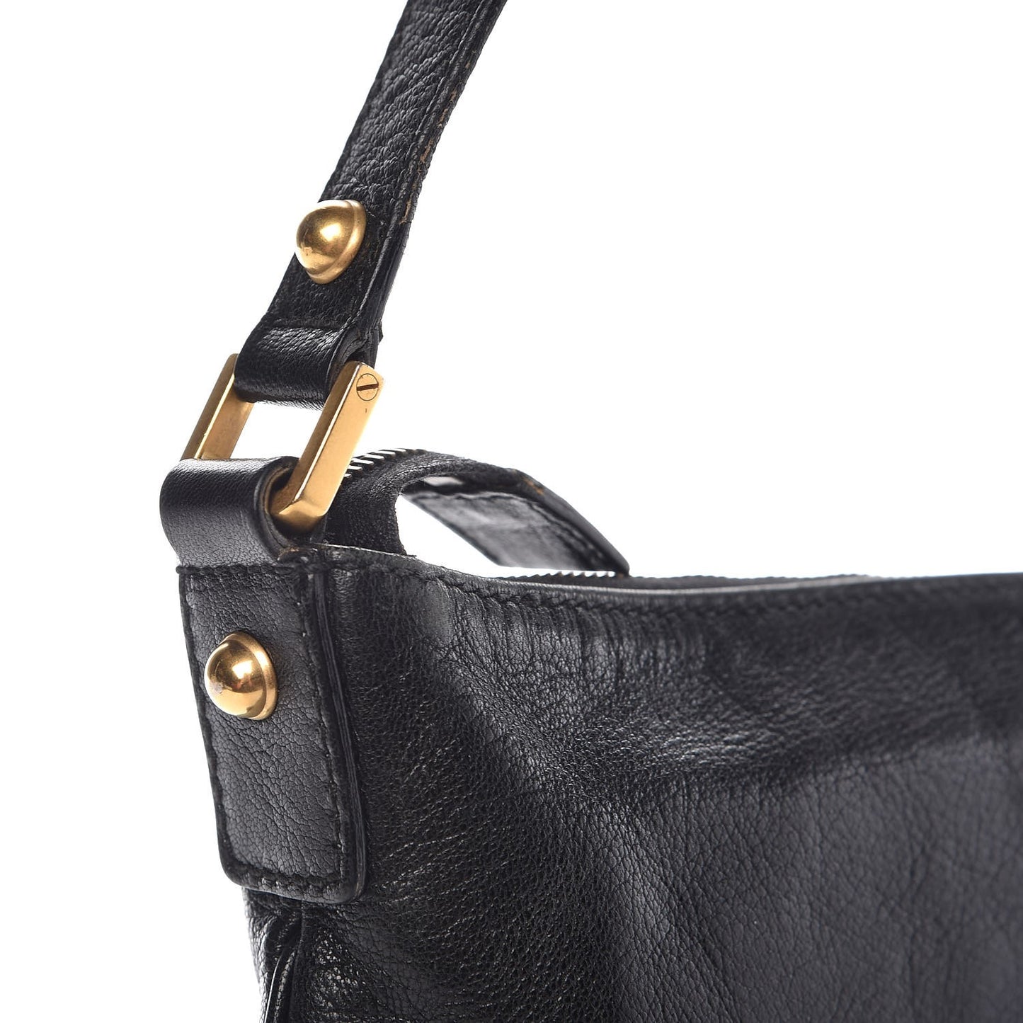 Calfskin Small Blondie Hobo Black