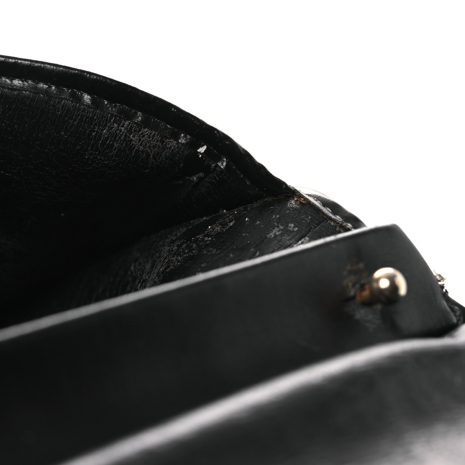 Christian Dior Monogram Flap Clutch Beige Black 12 of 13