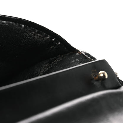 Christian Dior Monogram Flap Clutch Beige Black 12 of 13