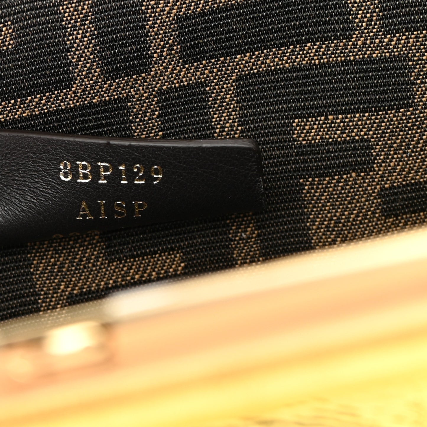 Rock Millenium Small Fendi First Gold