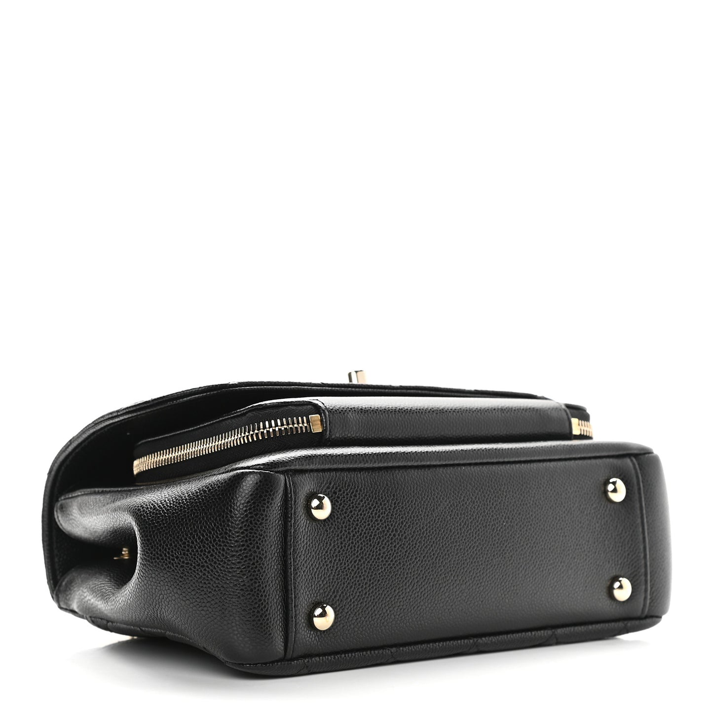 Caviar Quilted Medium Business Affinity Flap Black