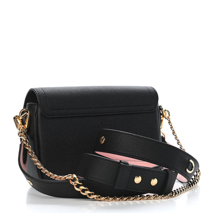 Louis Vuitton Grained Calfskin Lockme Tender Black 2 of 7