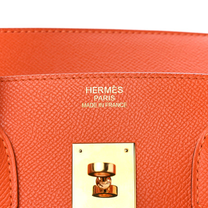 Hermes Epsom Birkin 35 Feu 6 of 10
