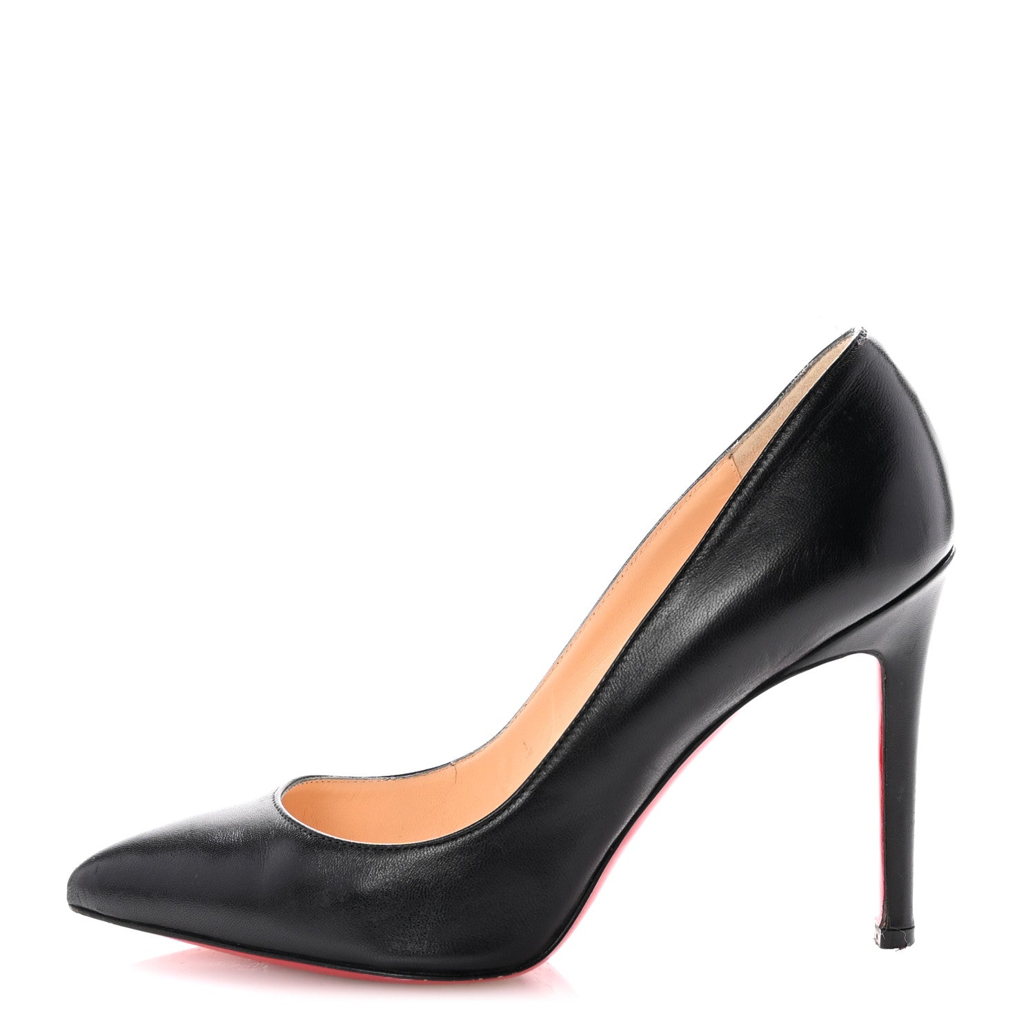 Christian Louboutin Shiny Nappa Pigalle 100 Pumps 36.5 Black 1 of 9