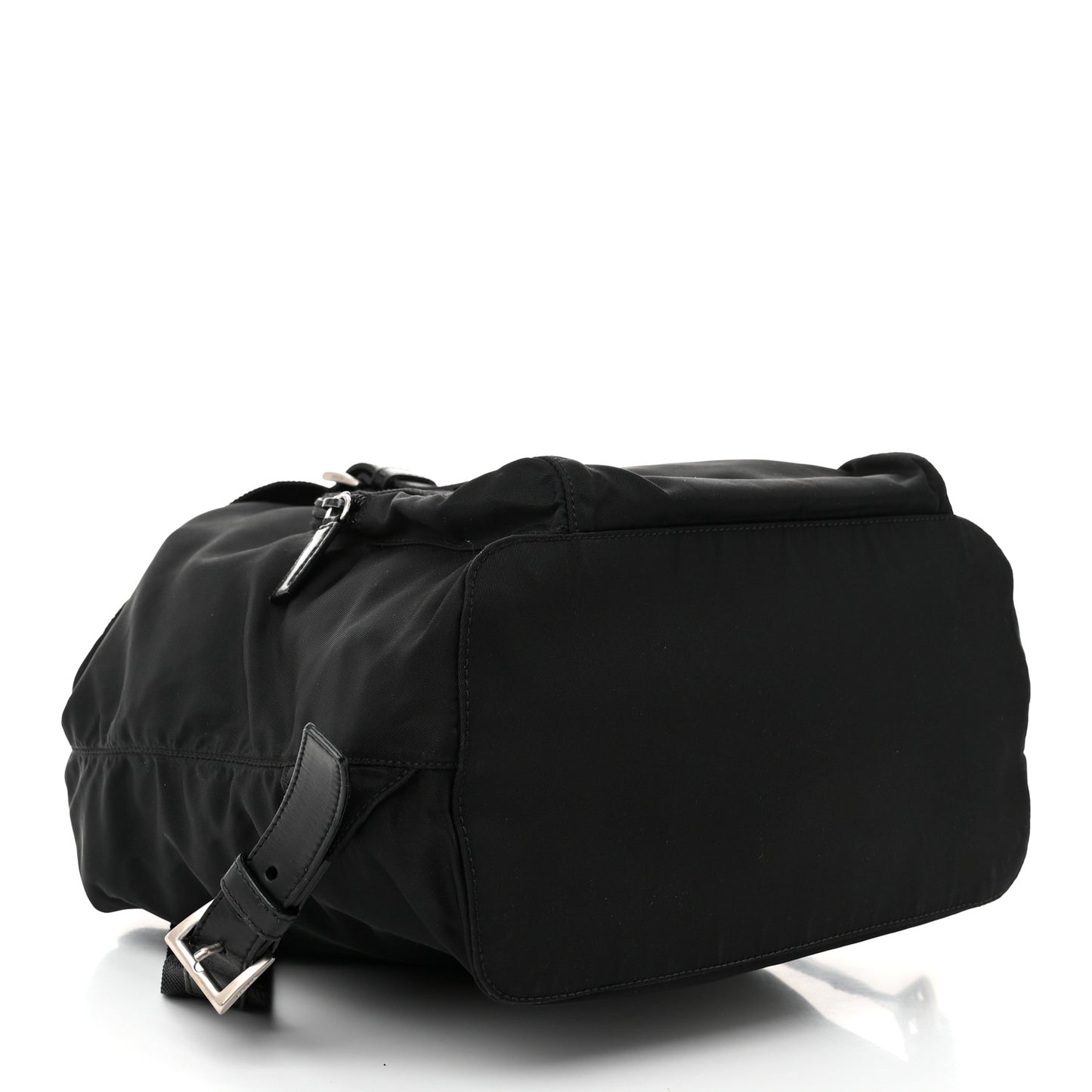 Tessuto Nylon Vela Cinch Backpack Black
