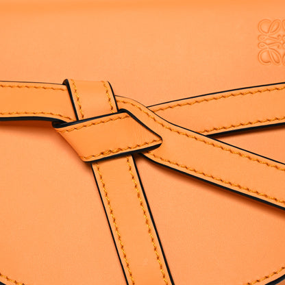 Loewe Calfskin Jacquard Mini Gate Dual Bag Mandarin 7 of 9