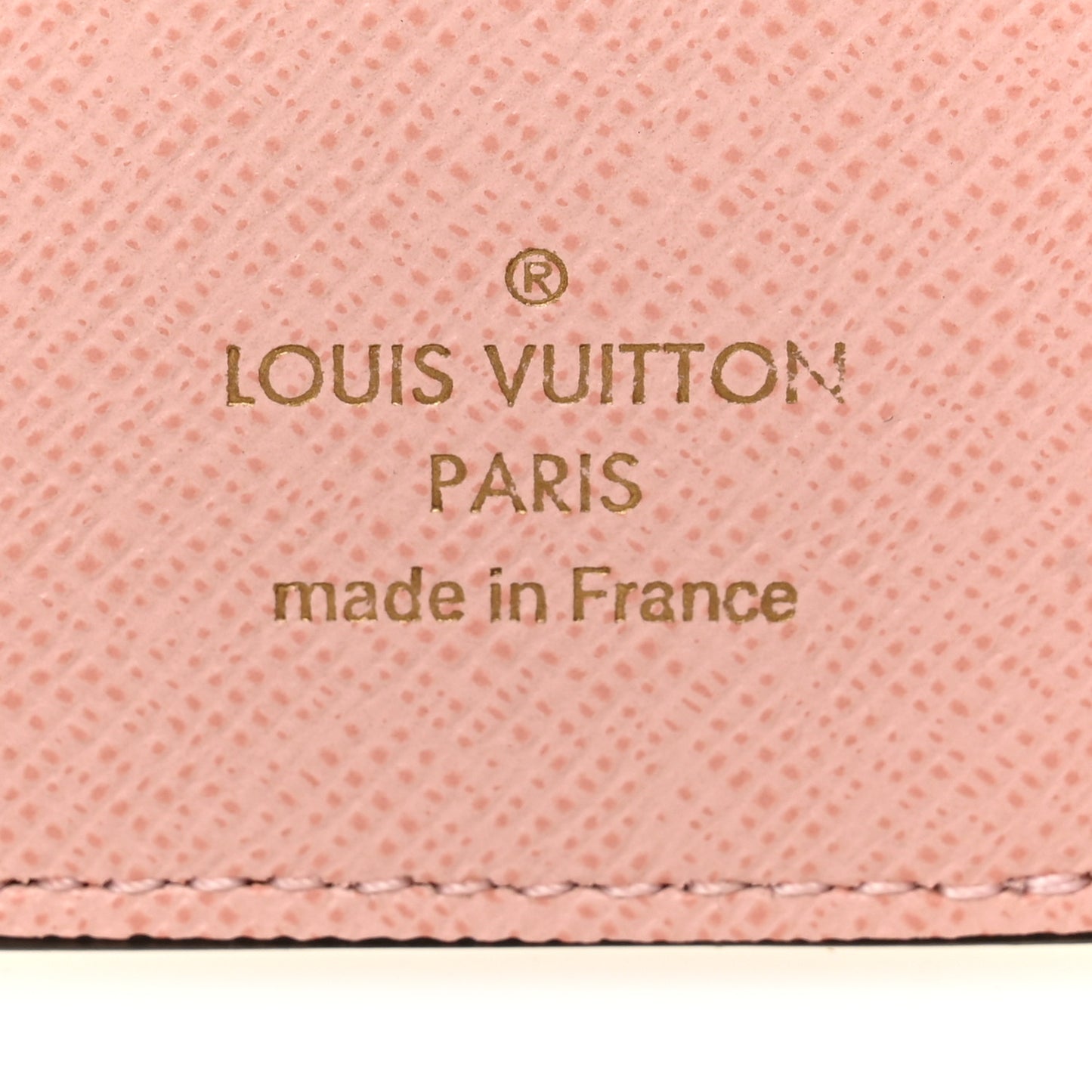 Monogram Zoe Wallet Rose Ballerine