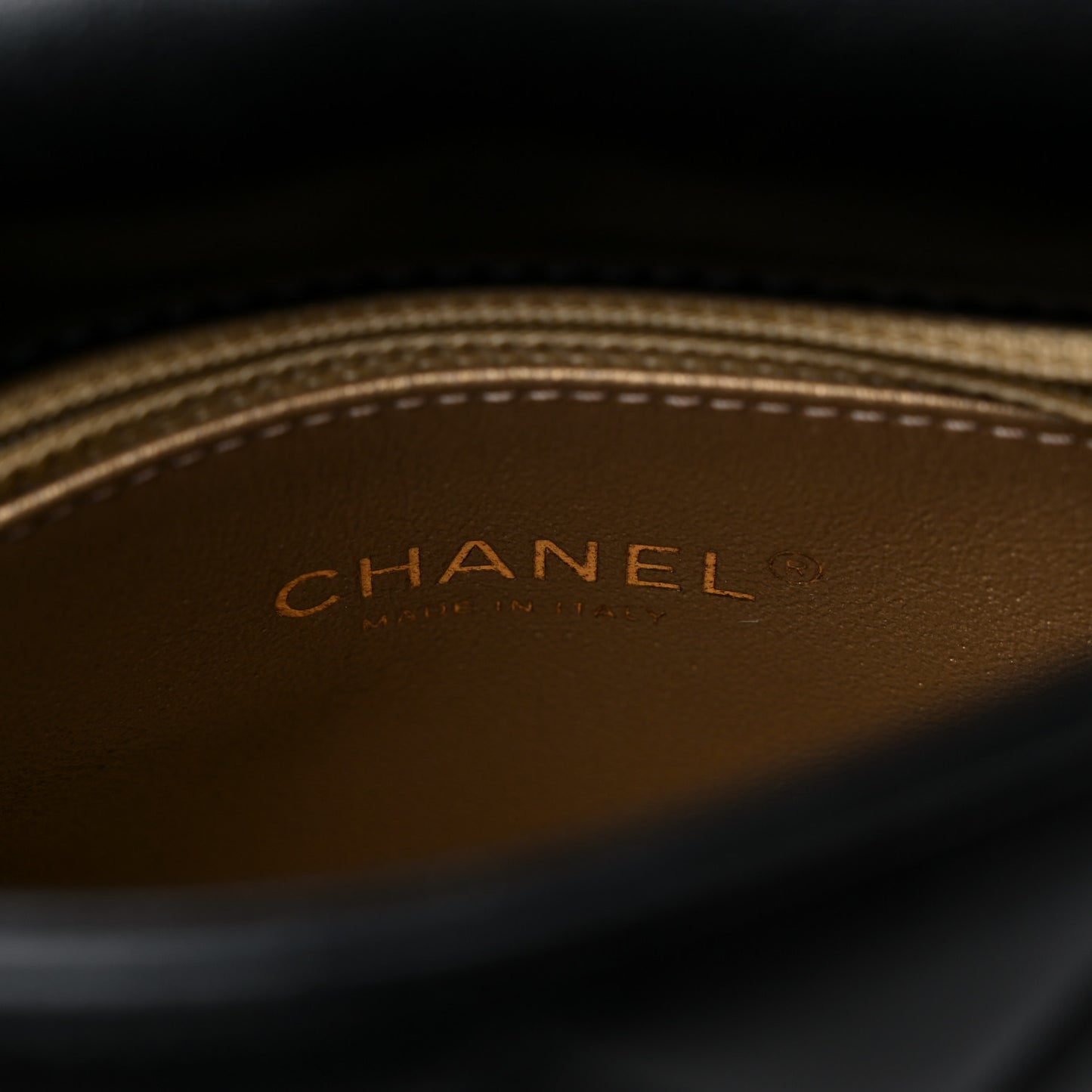 Lambskin Pearl Quilted Side Packs Black
