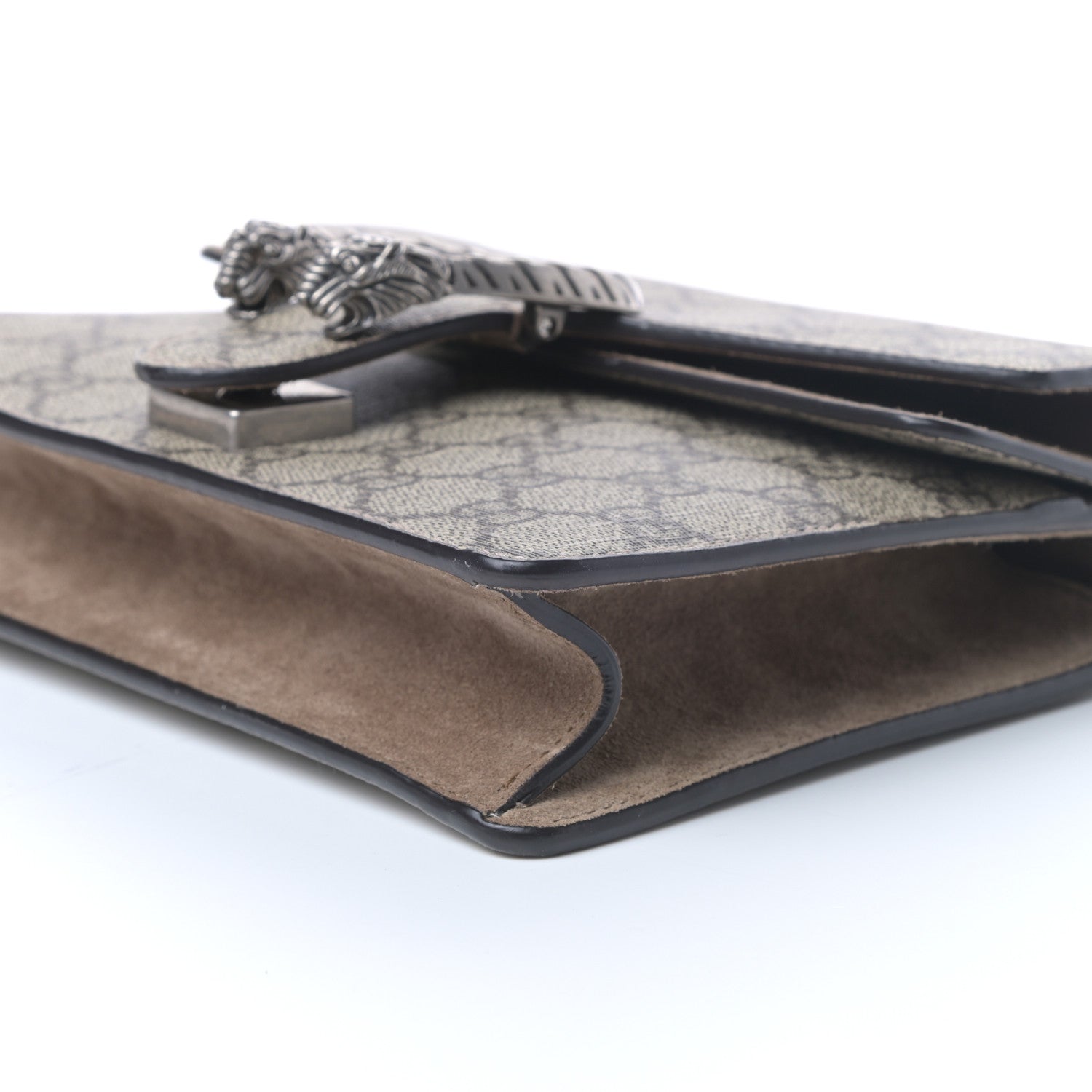 Gucci GG Supreme Monogram Mini Dionysus Shoulder Bag Taupe 9 of 9