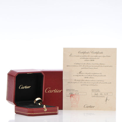 Cartier 18K Yellow Gold 5.5mm LOVE Ring 49 4.75 5 of 5