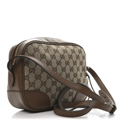Gucci Monogram Mini Bree Messenger Bag Beige Tabacco 2 of 9