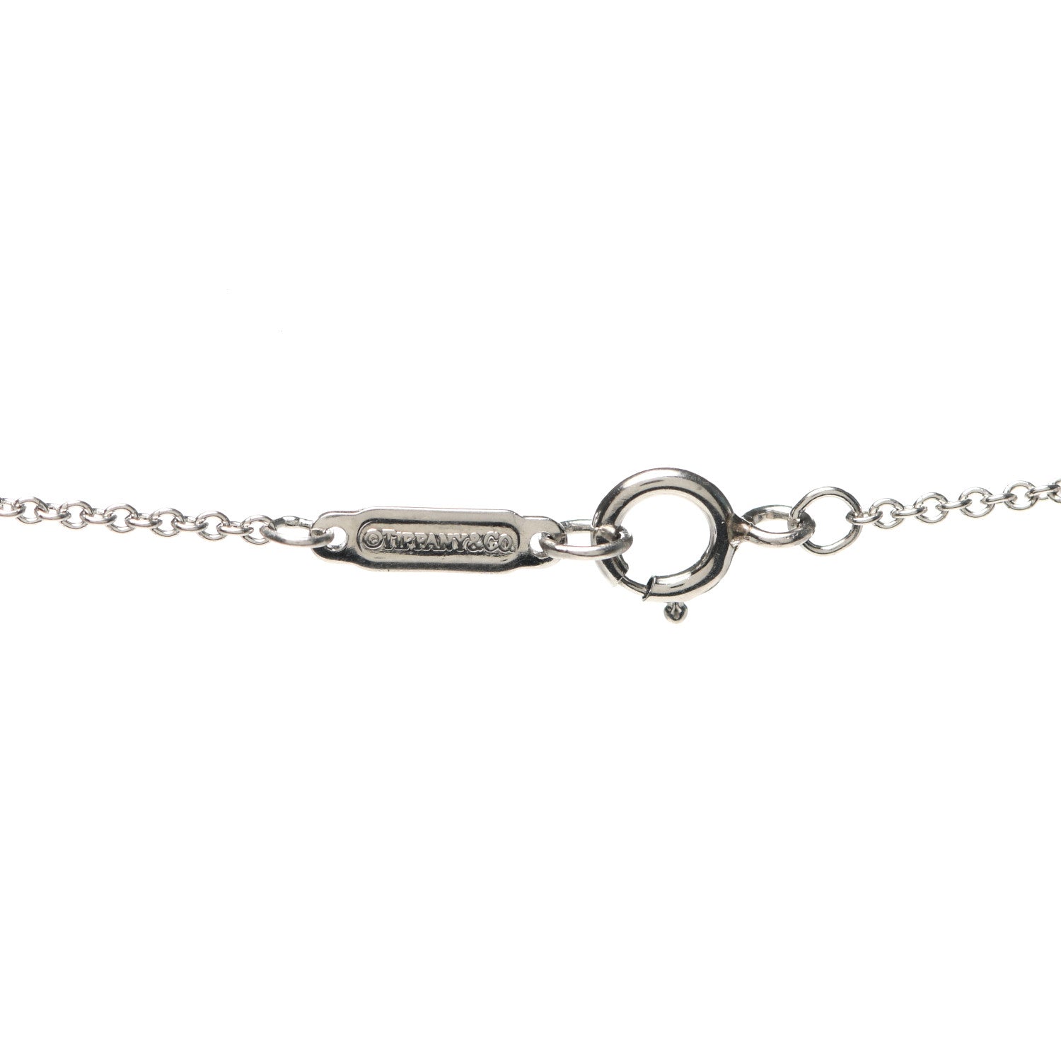 Tiffany Platinum Diamond Soleste Pendant Necklace 5 of 7