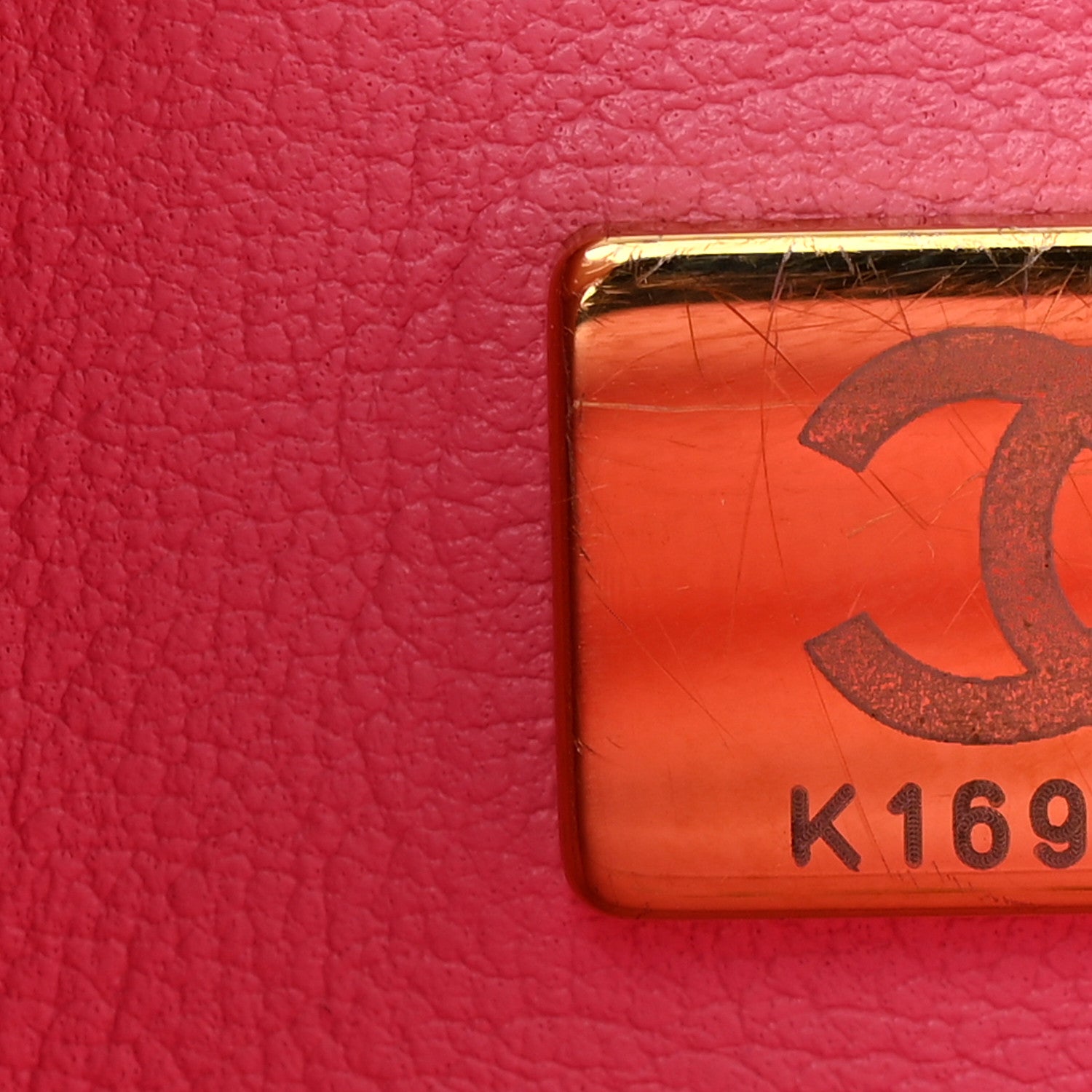 Chanel Lambskin Quilted Bi-Color Mini Top Handle Rectangular Flap Rose 7 of 11