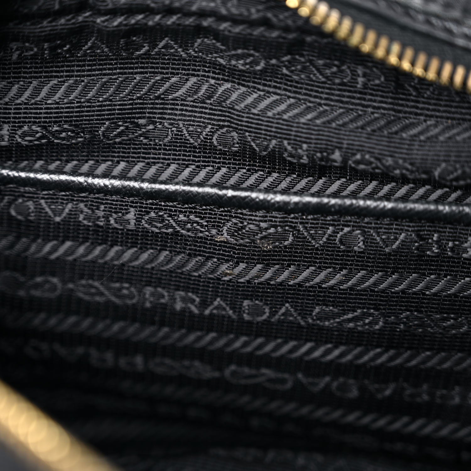 Prada Tessuto Nylon Saffiano Small Crossbody Bag Black 13 of 25