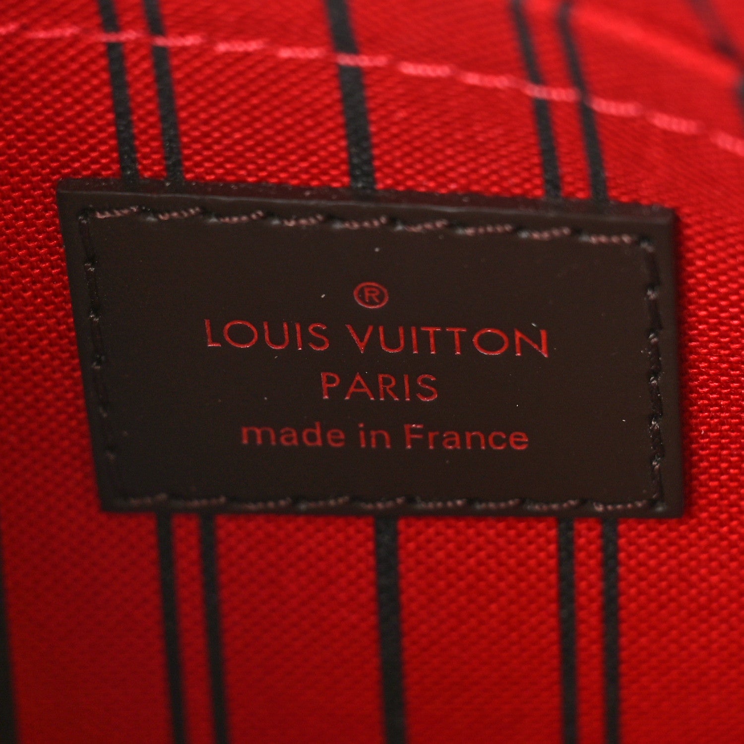 Louis Vuitton Damier Ebene Neverfull PM Pochette 6 of 10