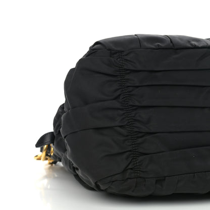 Prada Tessuto Nylon Gaufre Tote Black 9 of 12