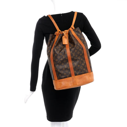 Louis Vuitton Monogram Randonnee GM Backpack 2 of 8