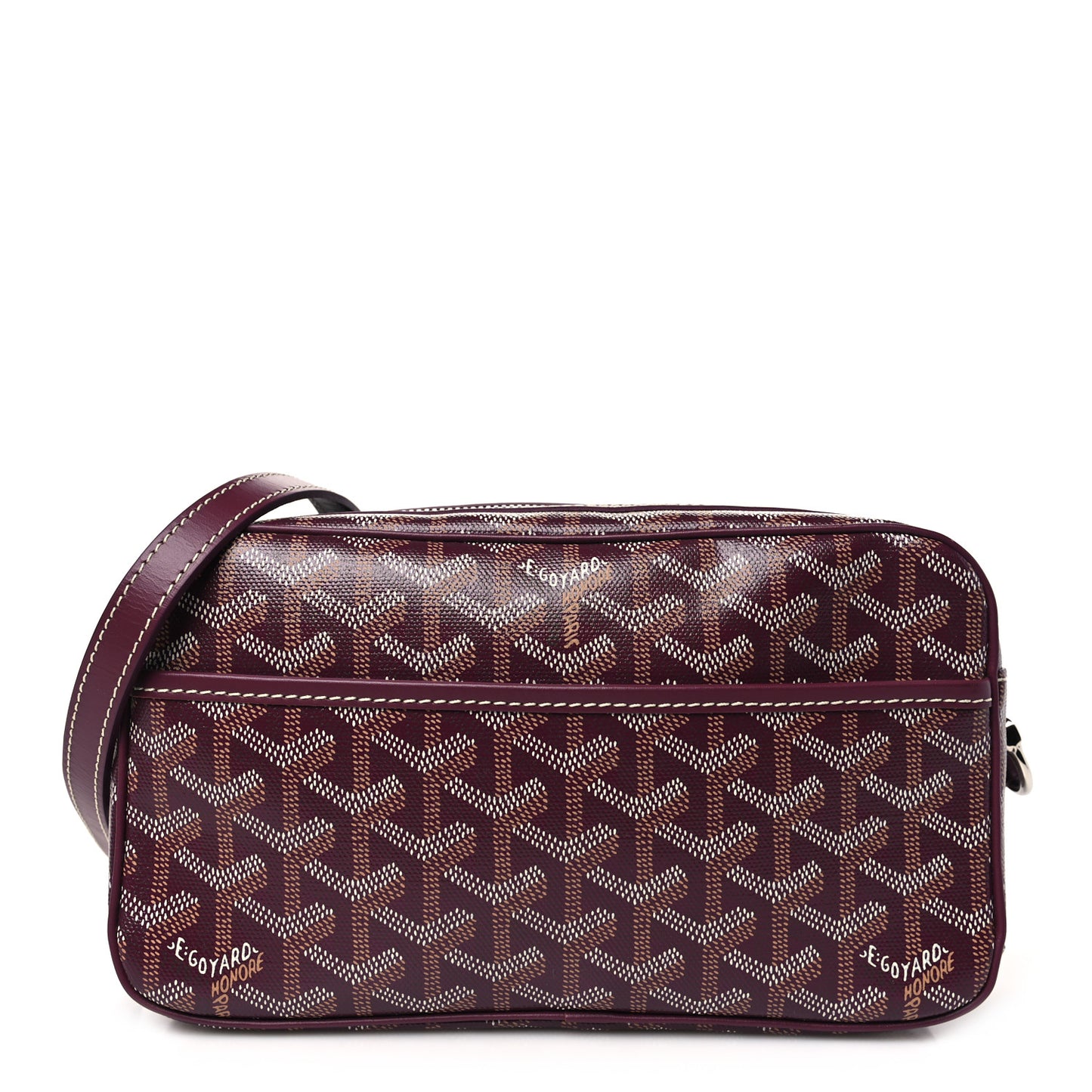 Goyardine Sac Cap Vert Burgundy