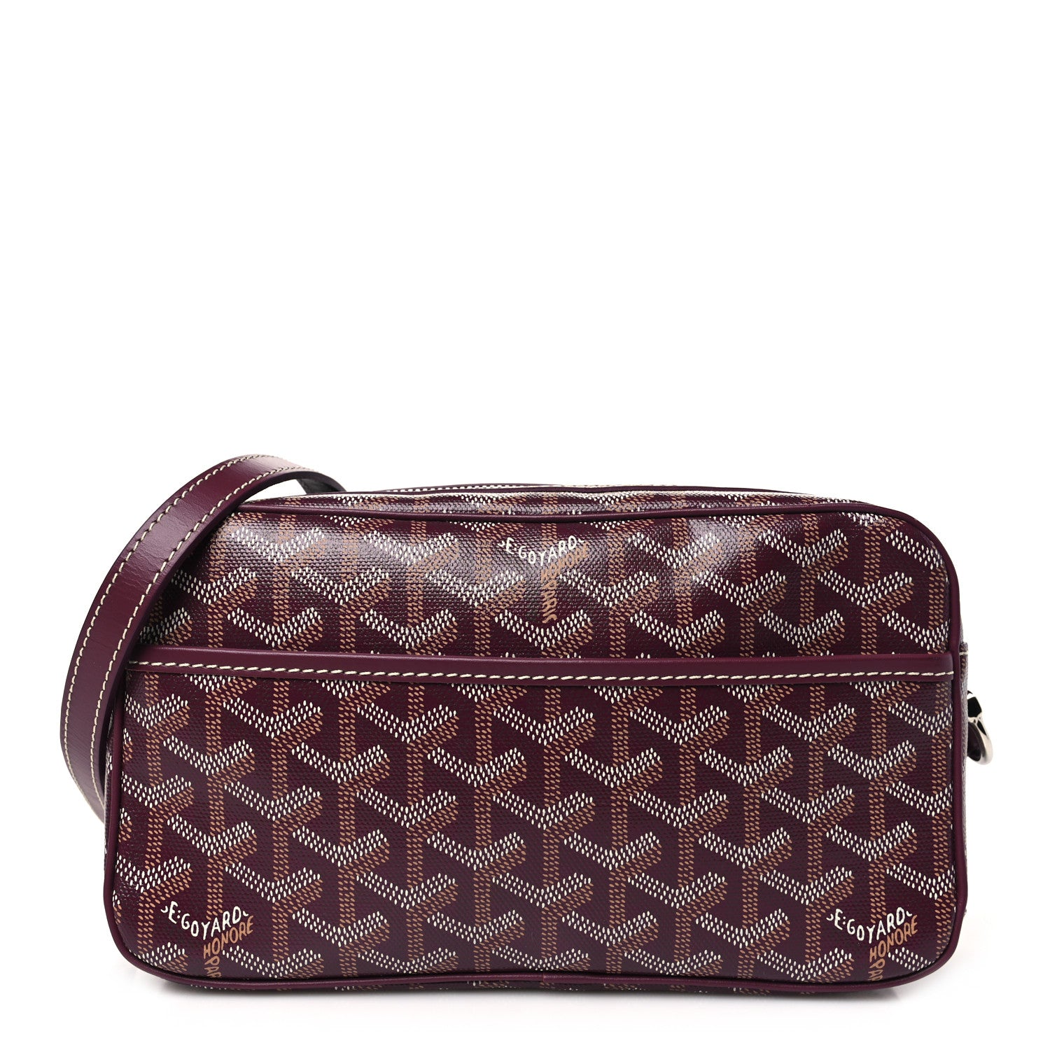 Goyard Goyardine Sac Cap Vert Burgundy 1 of 9