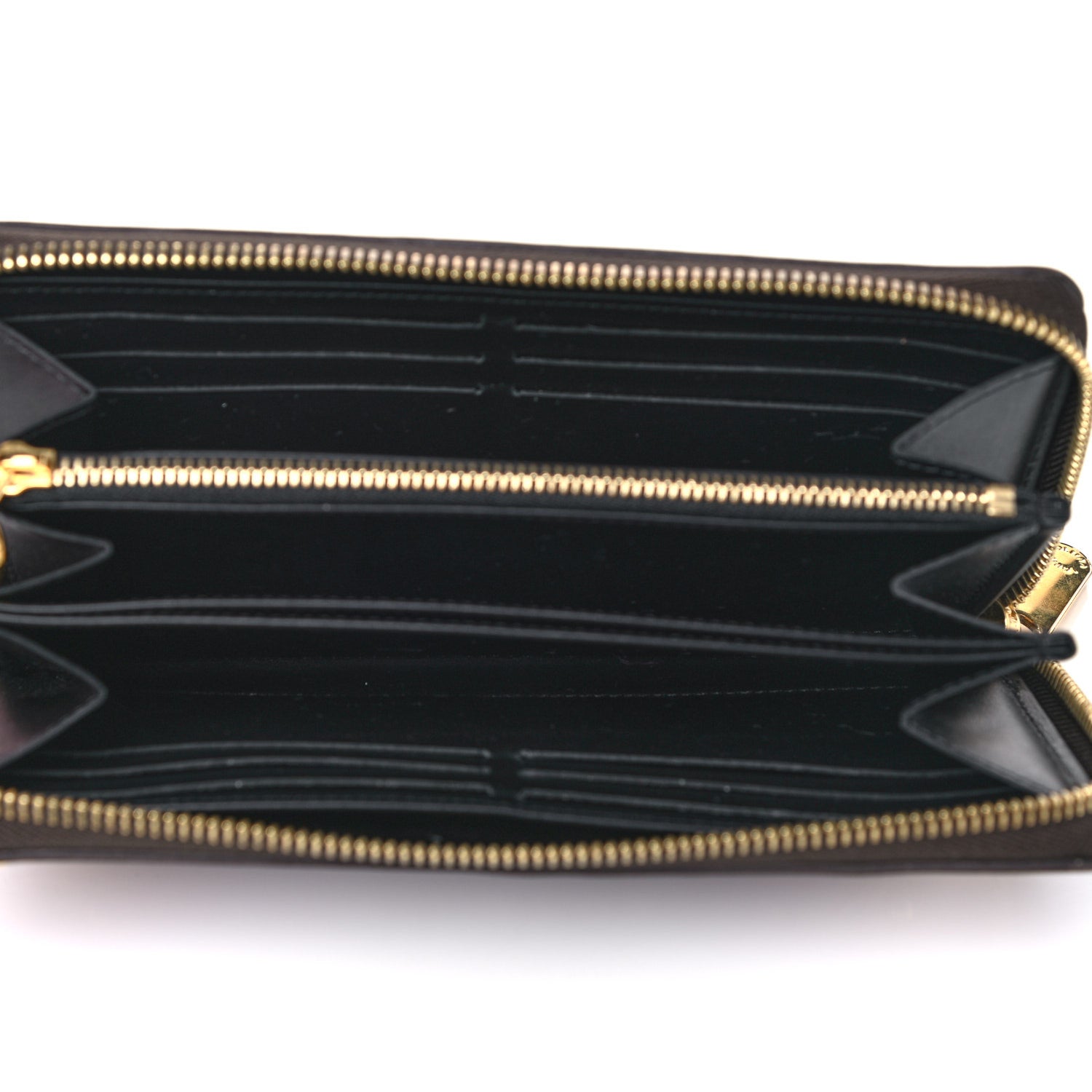 Louis Vuitton Transformed Damier Ebene Time Trunk Zippy Wallet 5 of 10