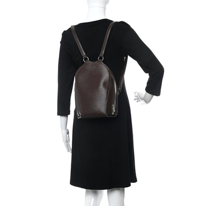 Louis Vuitton Epi Mabillon Backpack Moka 2 of 10