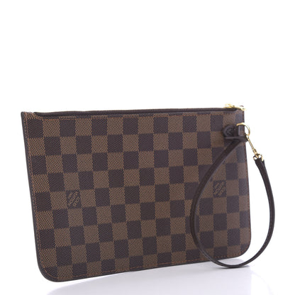 Louis Vuitton Damier Ebene Neverfull MM GM Pochette 2 of 7