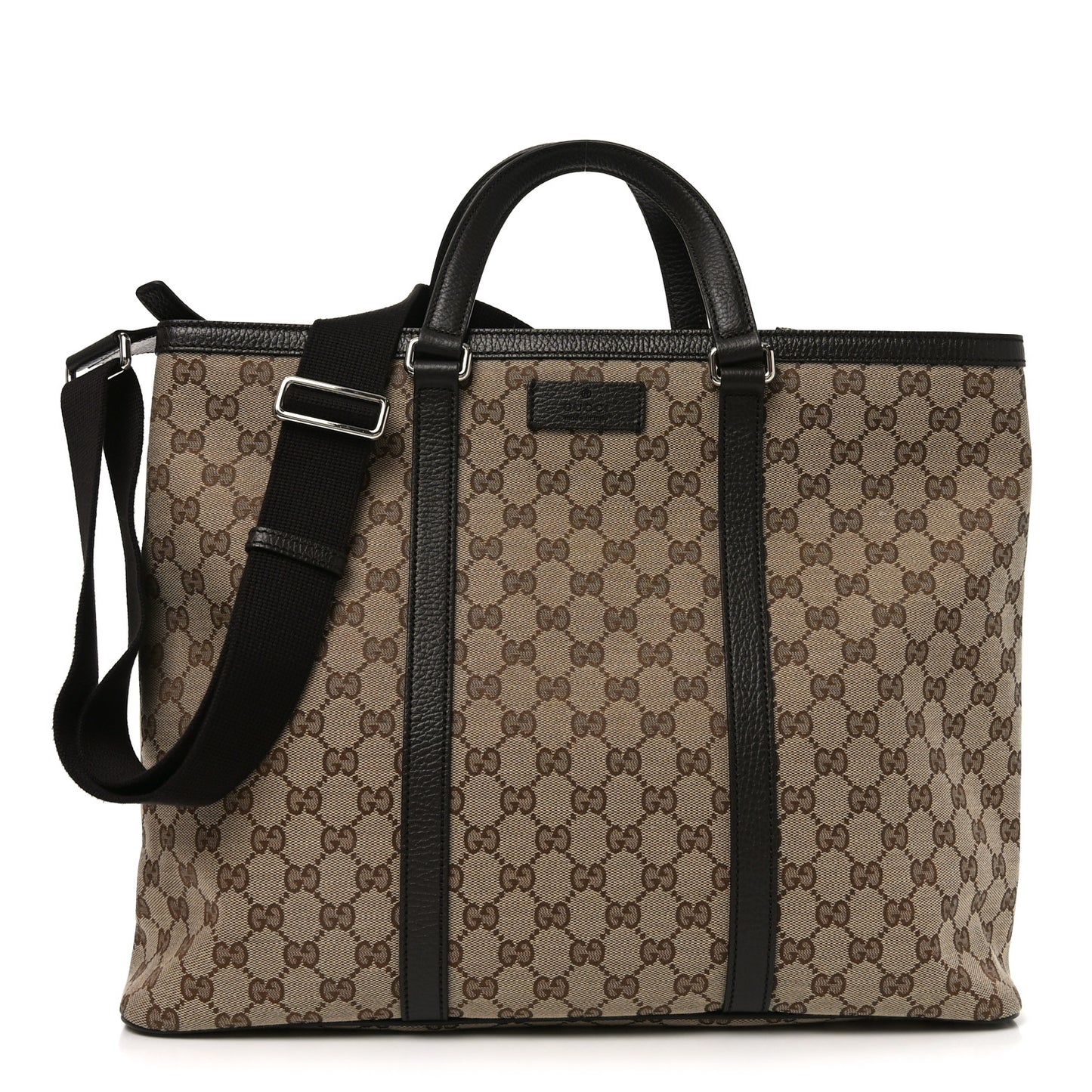 GG Monogram Large Joy Tote Bag Dark Brown